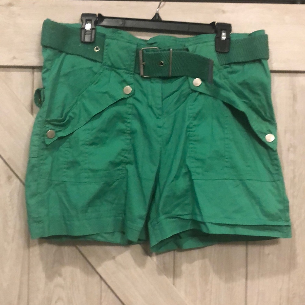 womens 2X Green shorts